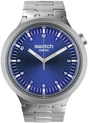 Swatch Big Bold Irony Indigo Hour, Azul, Grande e arrojado